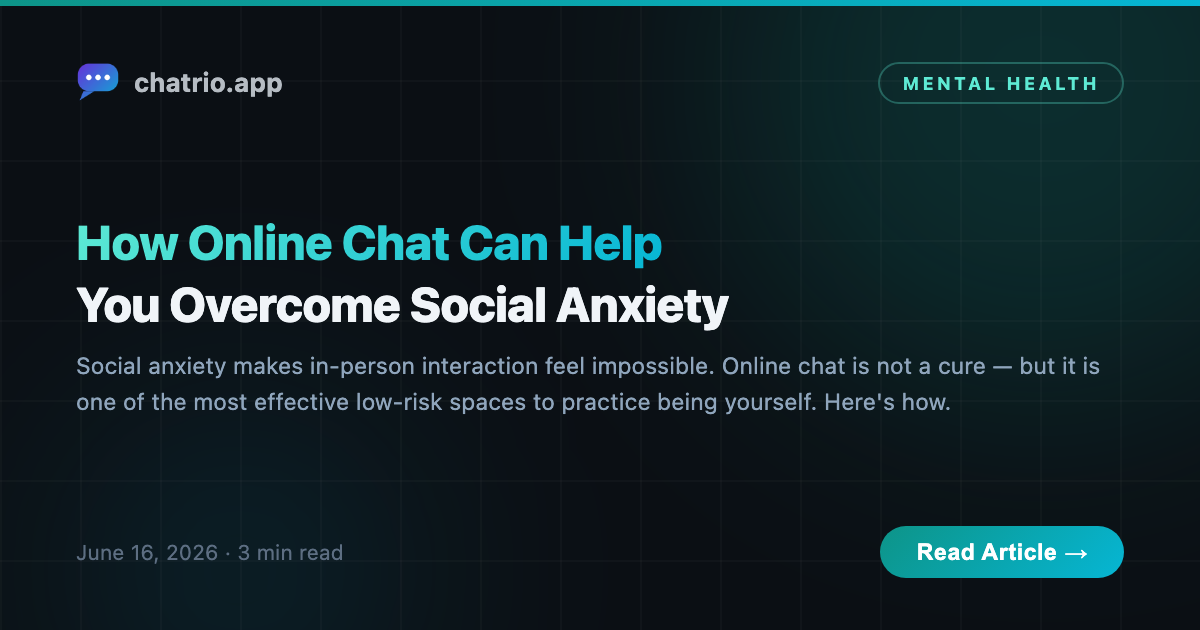 Person taking a break from their computer screen, stepping back from online conversations