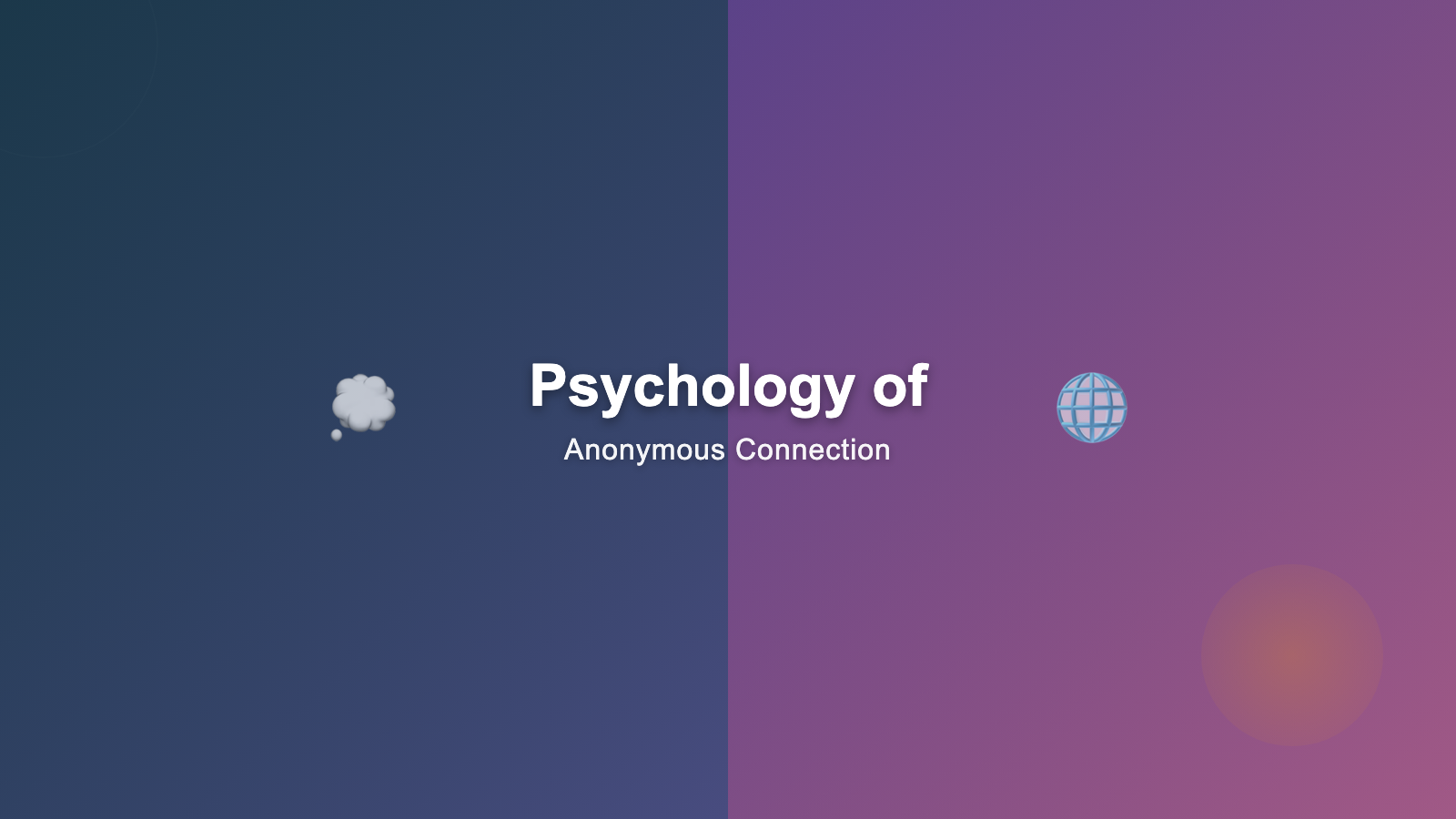 Psychology of why people chat with strangers online