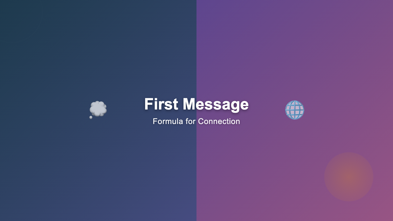 Science-backed first message formulas for online chat