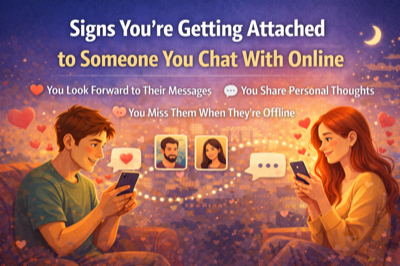 Signs You’re Getting Attached to Someone You Chat With Online