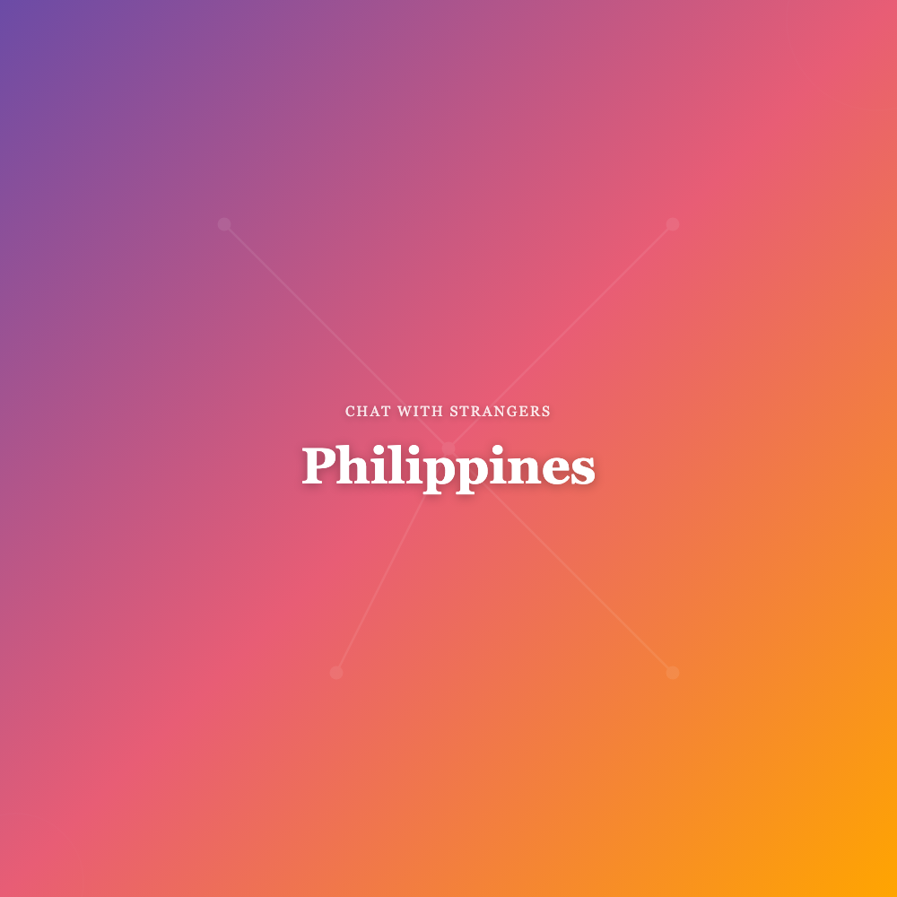 Illustration of a friendly young woman chatting online in the Philippines